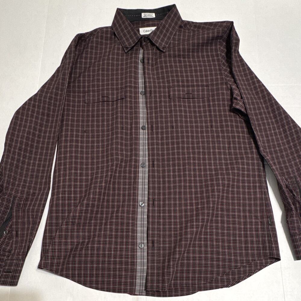 Calvin Klein Men's Liquid Cotton Long Sleeve Size Medium
